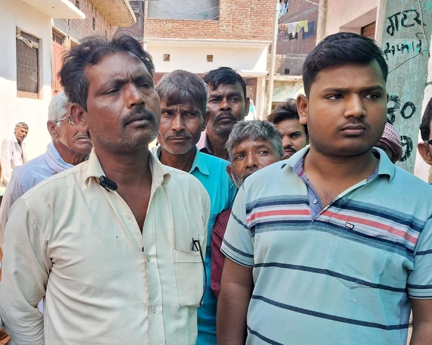 अर्द्धविक्षिप्त व्यक्ति।