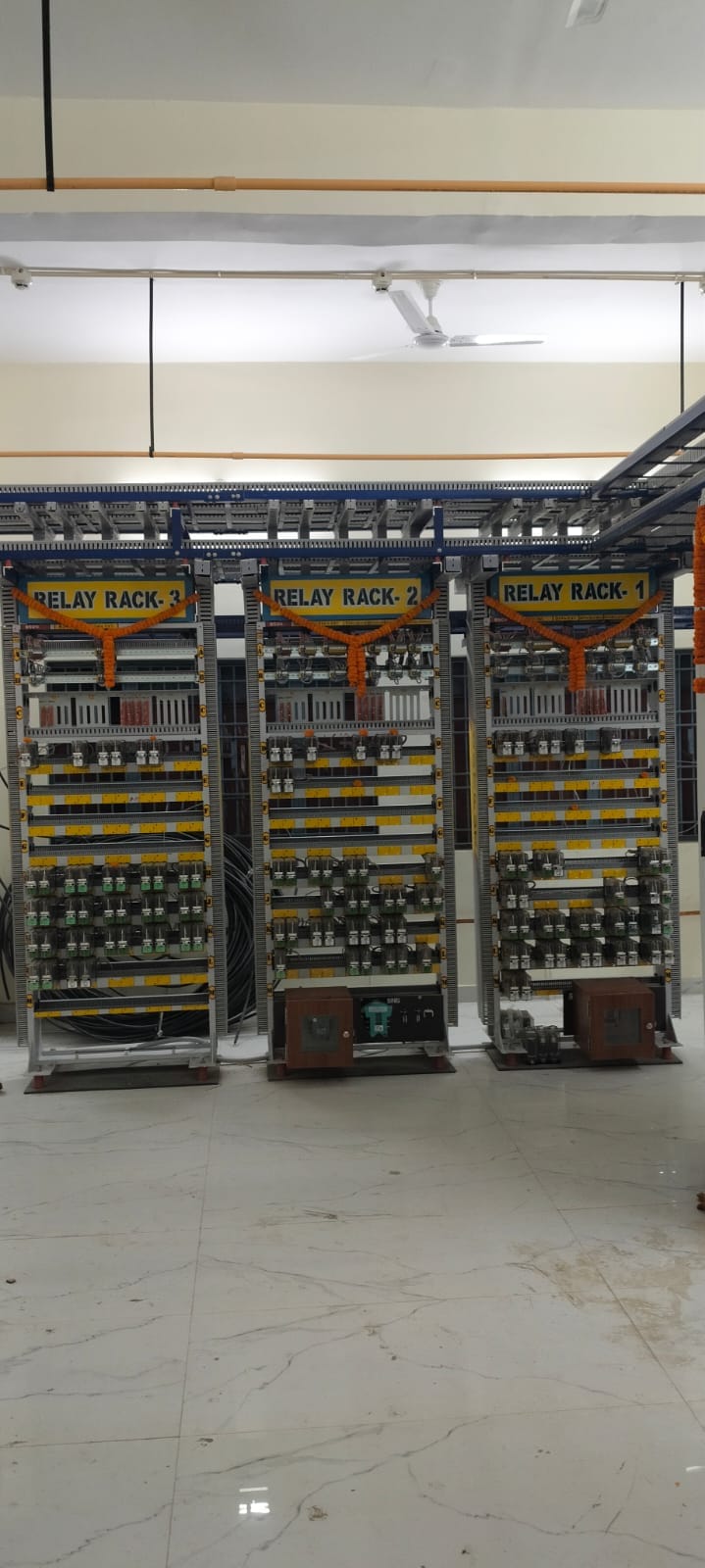 नॉन-इंटरलॉकिंग का कार्य पूरा