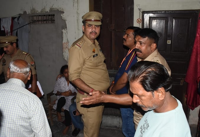 आरोपी राजन व रंजना। आरोपी राजन व रंजना।