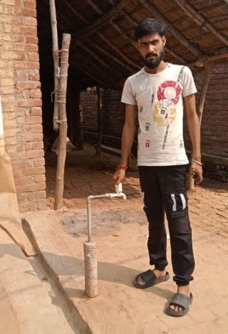 अधूरा पड़ा ओवरहेड टैंक का निर्माण। संवाद