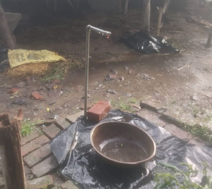 अधूरा पड़ा ओवरहेड टैंक का निर्माण। संवाद