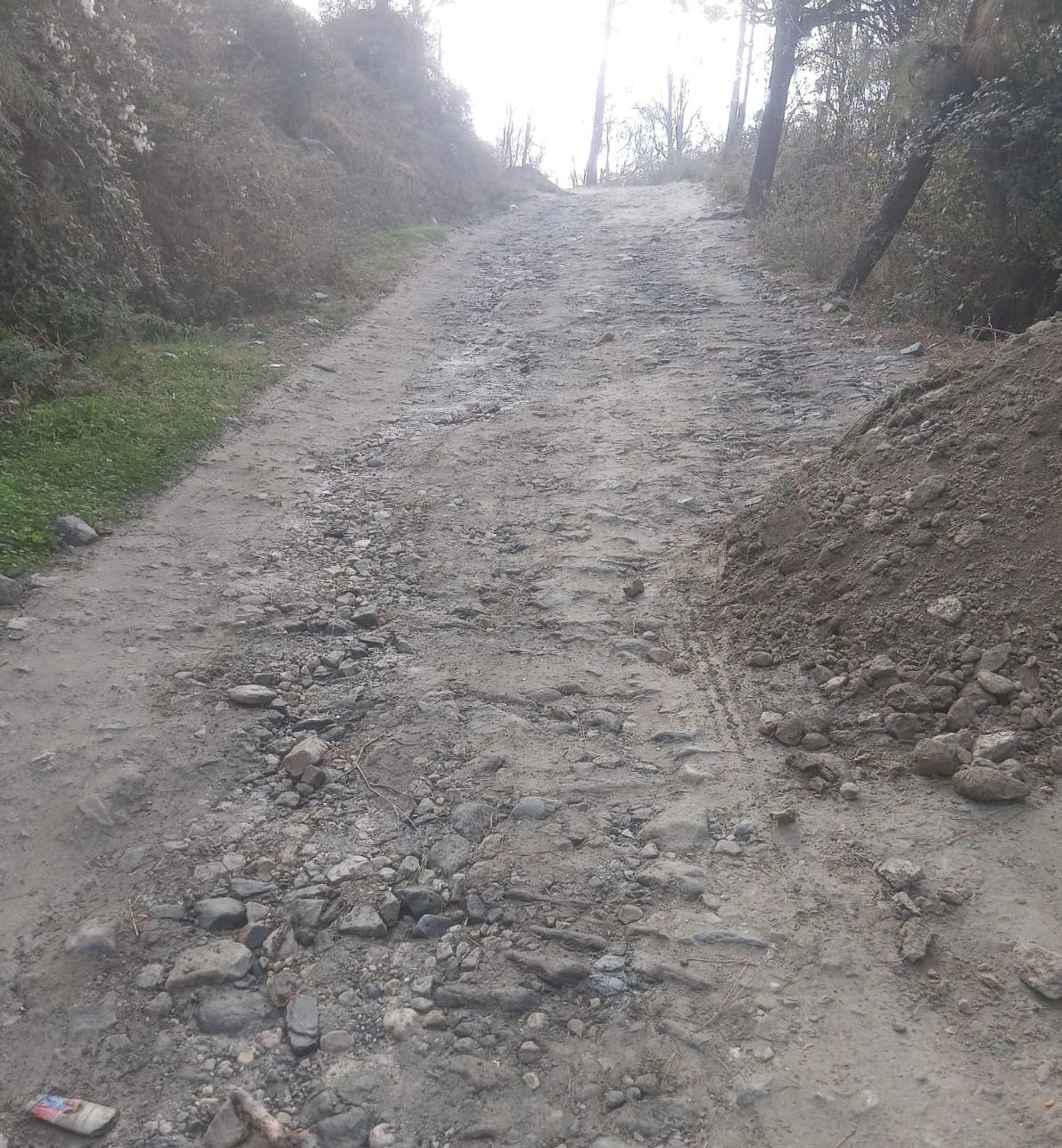 डंसा पनोली शांदल सडक़ की एक दशक से नहीं सुधरी हालत। संवाद डंसा पनोली शांदल सडक़ की एक दशक से नहीं सुधरी हालत। संवाद