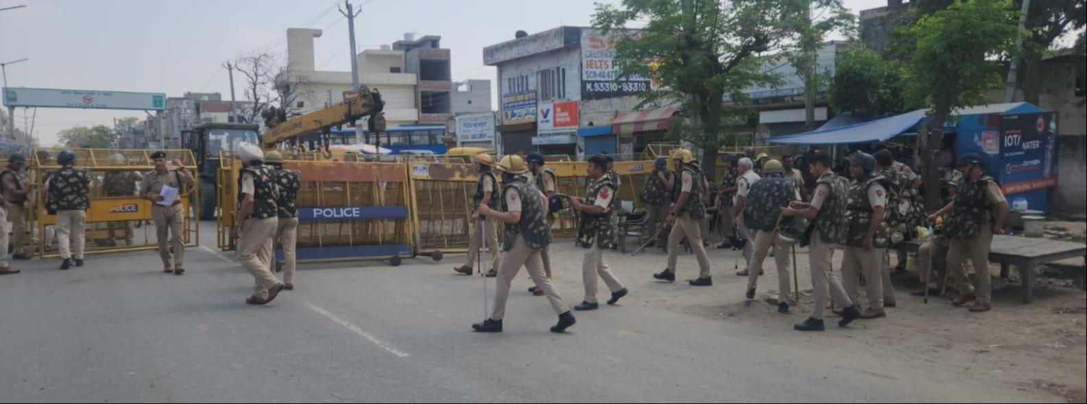 कुरुक्षेत्र। मंच पर मौजूद किसान नेता। संवाद कुरुक्षेत्र। मंच पर मौजूद किसान नेता। संवाद