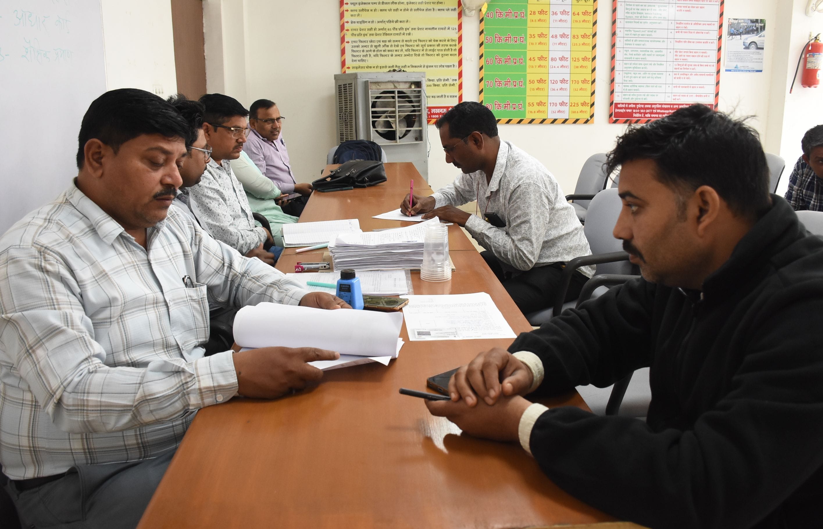 परिवहन विभाग की ओर से मंगलवार को भर्ती मेले में मंगलवार को 21 चालकों की भर्ती संविदा पर की गई।