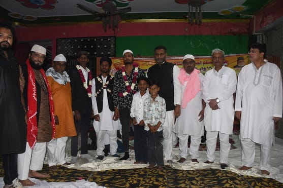 मुस्लिम सामूहिक निकाह कमेटी ने सामूहिक निकाह करवाया। 