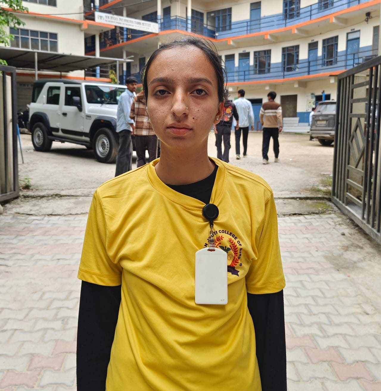 जीवन ज्योति नर्सिंग कॉलेज चांदपुर में आयोजित पुलिस की पाठशाला कार्यक्रम में भाग लेने वाले प्रशि