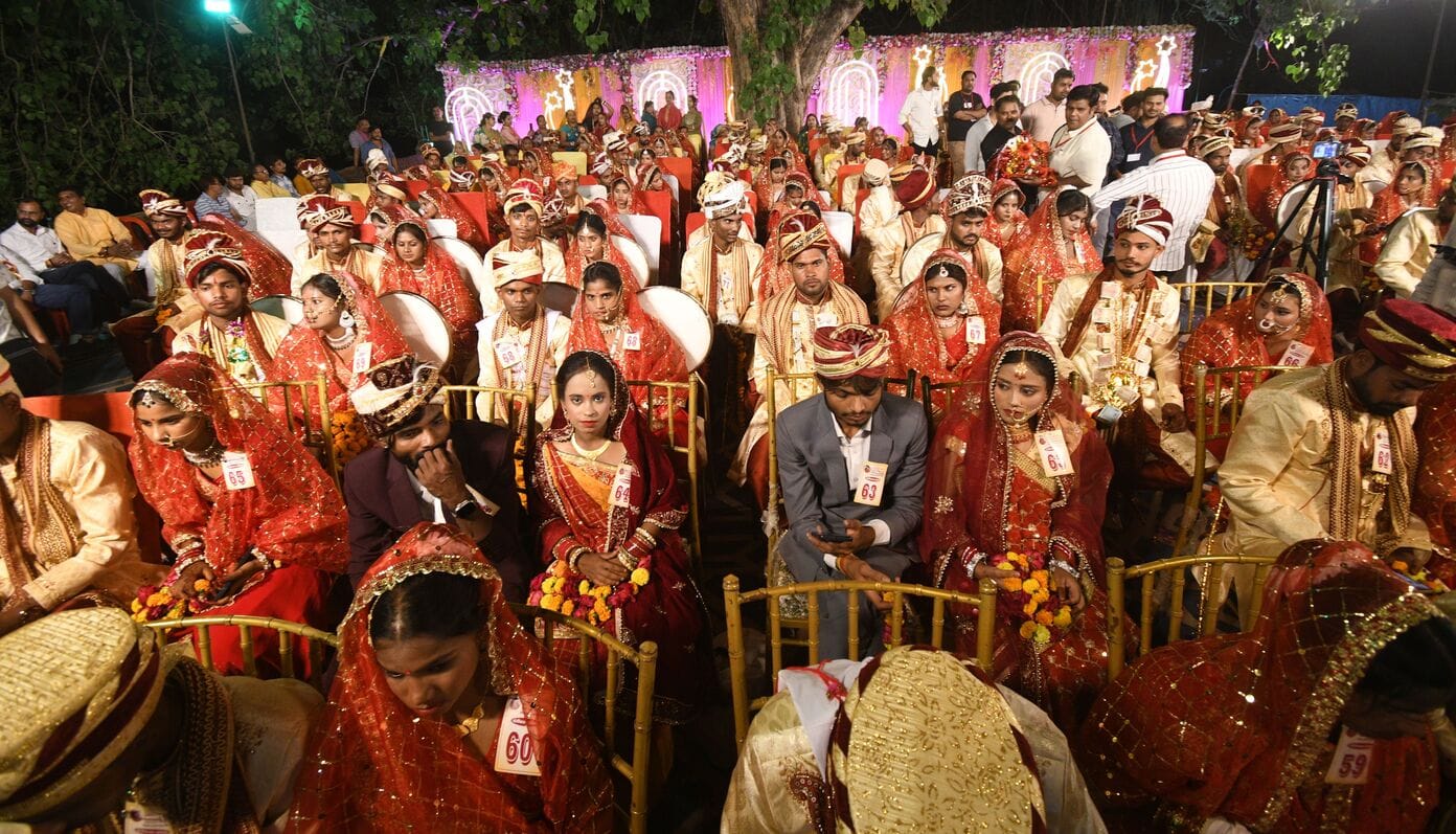 छोहरिया माता मंदिर में 105 कन्याओं का सामूहिक विवाह