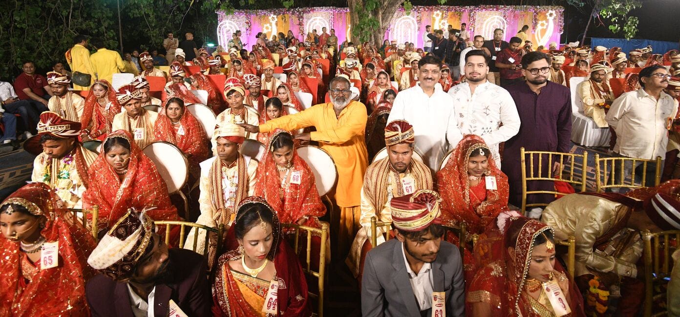 छोहरिया माता मंदिर में 105 कन्याओं का सामूहिक विवाह