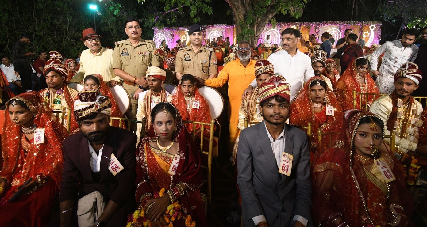 छोहरिया माता मंदिर में 105 कन्याओं का सामूहिक विवाह