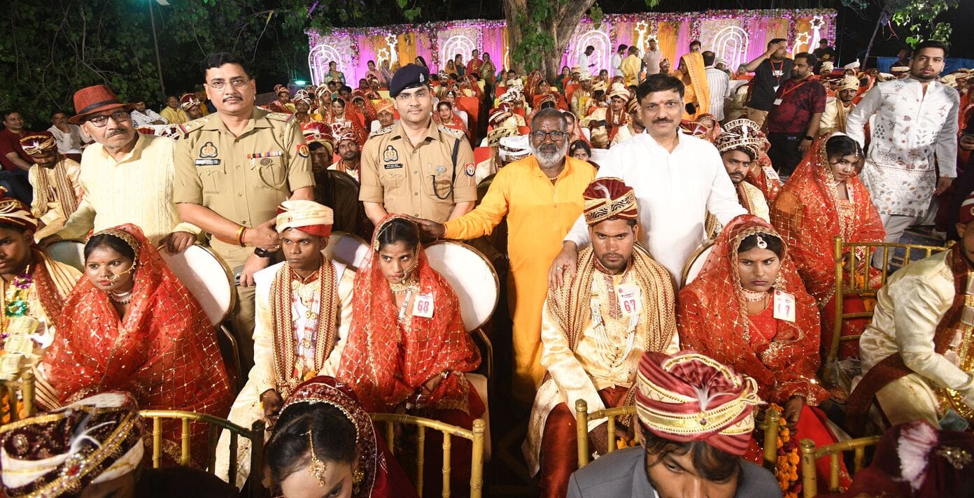 छोहरिया माता मंदिर में 105 कन्याओं का सामूहिक विवाह