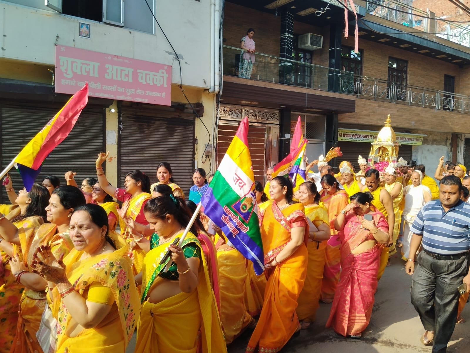 पालकी यात्रा से दिया अहिंसा का संदेश पालकी यात्रा से दिया अहिंसा का संदेश