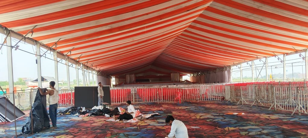 रामाभार स्तूप चांटिंग के लिए सज धजकर तैयार। संवाद