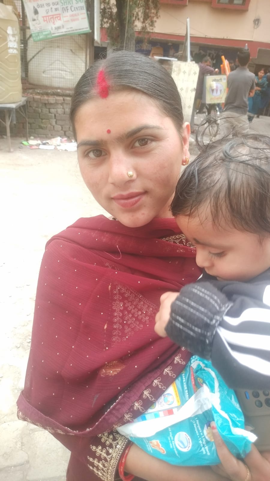 खुडद्राविल निवासी महिला यात्री मथुरा देवी। खुडद्राविल निवासी महिला यात्री मथुरा देवी।