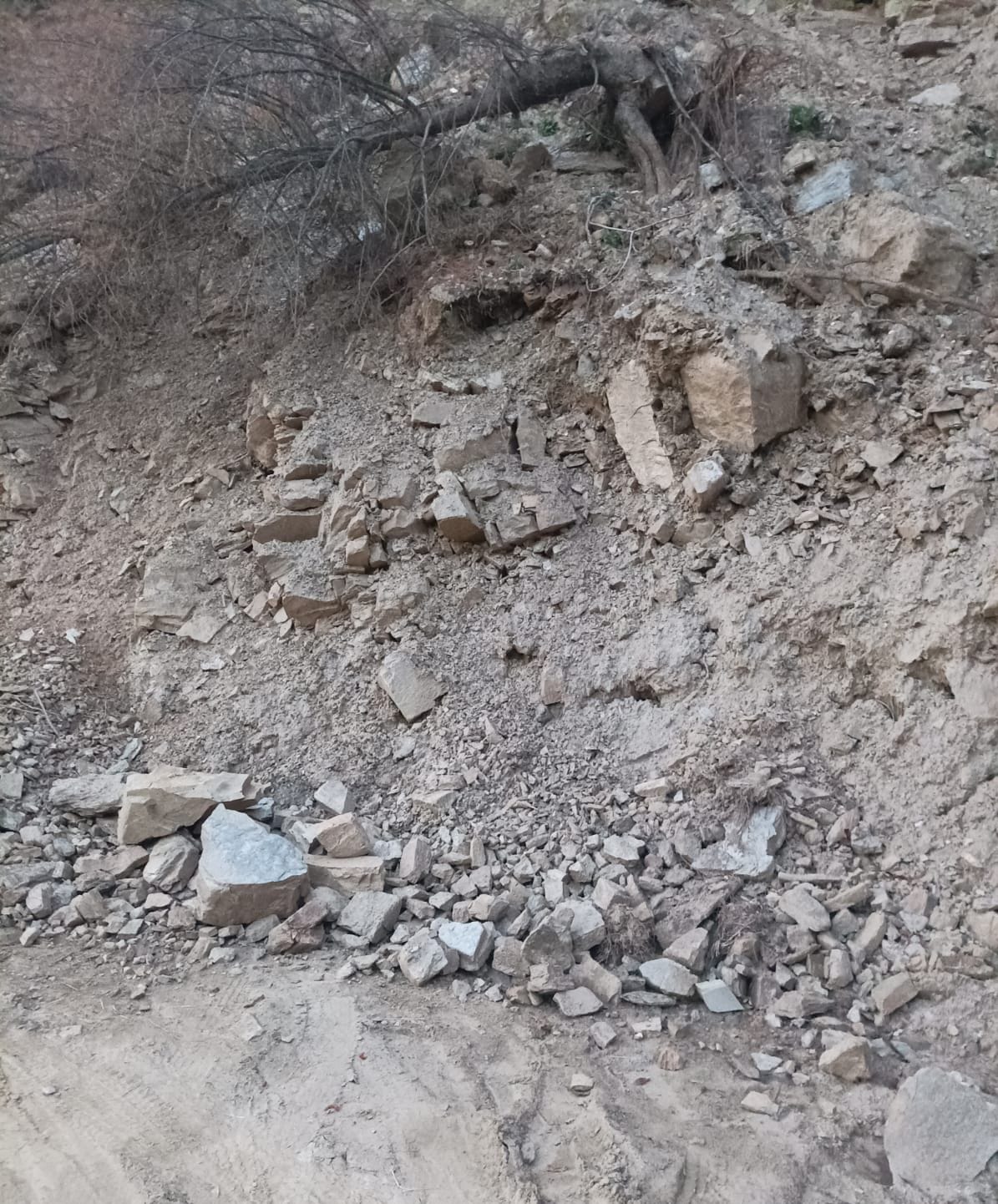 आनी की मुंडदल सड़क पर गिरे मलबा नहीं हटा पाया लोक निर्माण विभाग। संवाद आनी की मुंडदल सड़क पर गिरे मलबा नहीं हटा पाया लोक निर्माण विभाग। संवाद
