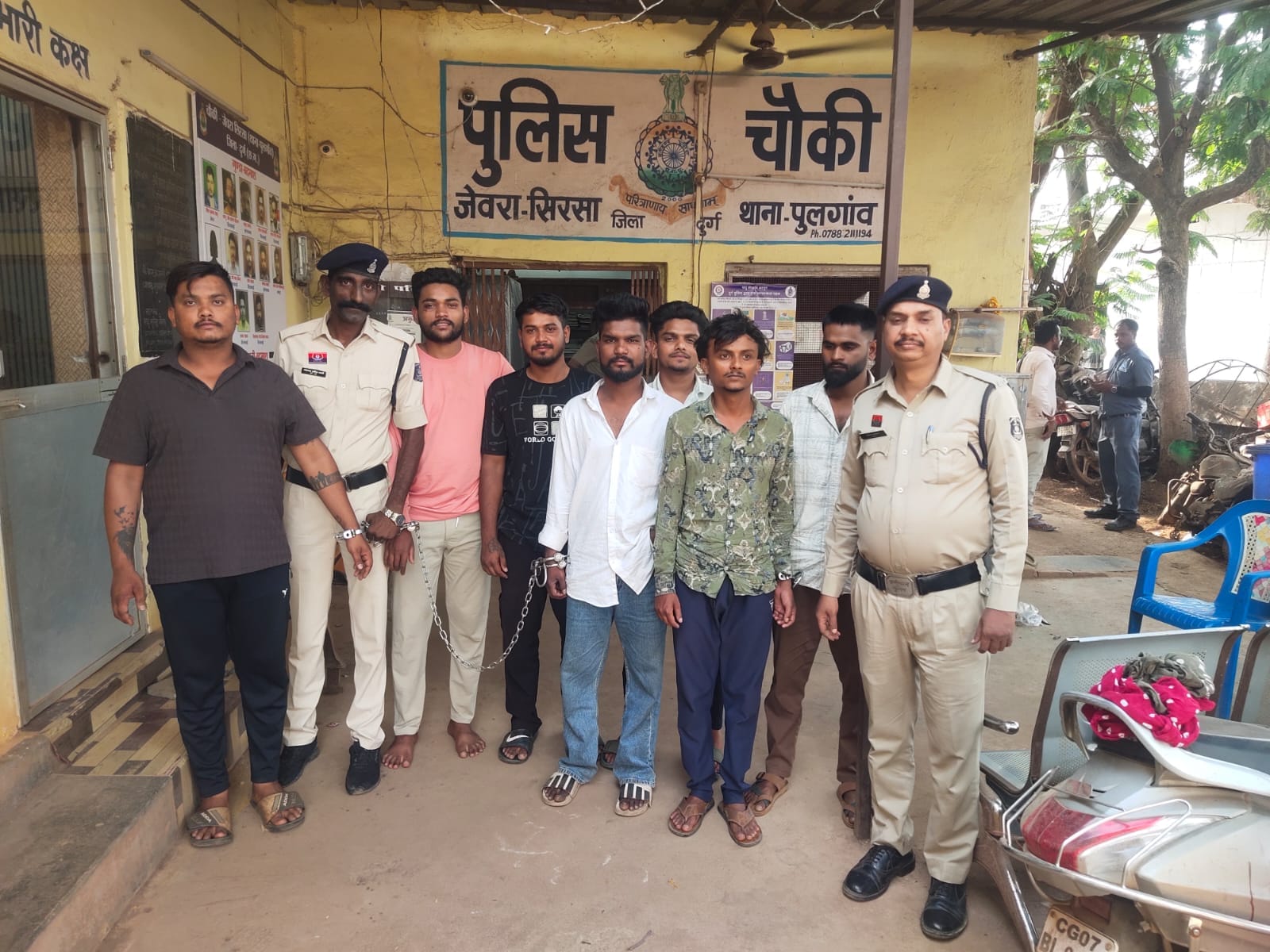 पुलिस ने हमला करने वाले आरोपियों को किया गिरफ्तार