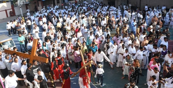 आयोजनों के जरिये प्रभु यीशु को याद किया गया। आयोजनों के जरिये प्रभु यीशु को याद किया गया।