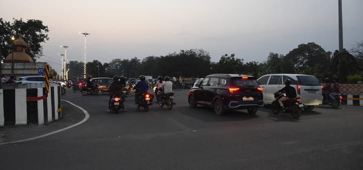 ग्रीन कॉरिडोर का हाल। ग्रीन कॉरिडोर का हाल।