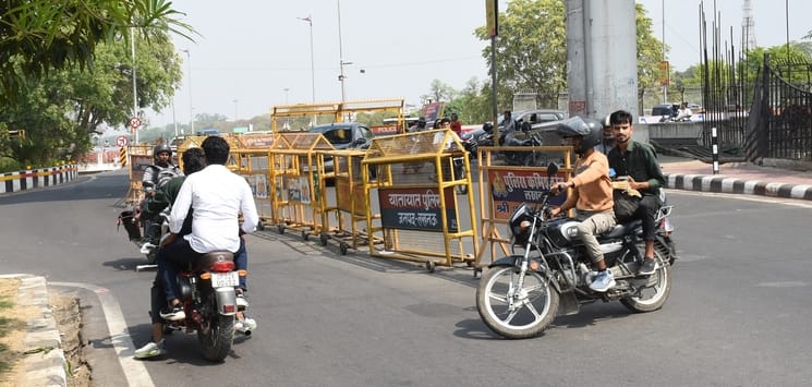 ग्रीन कॉरिडोर का हाल। ग्रीन कॉरिडोर का हाल।
