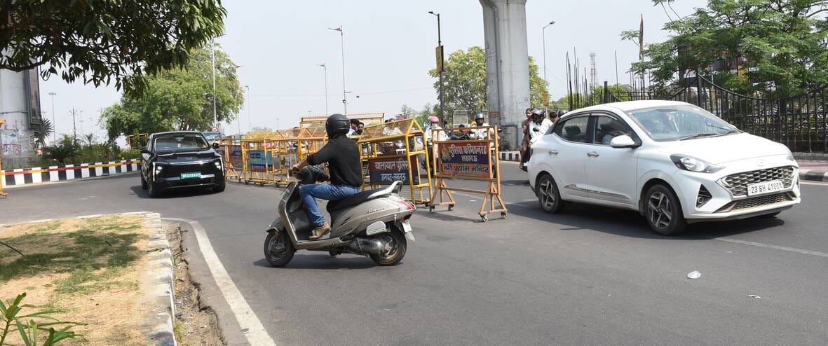 ग्रीन कॉरिडोर का हाल। ग्रीन कॉरिडोर का हाल।