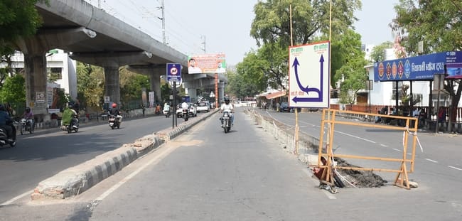 ग्रीन कॉरिडोर का हाल। ग्रीन कॉरिडोर का हाल।
