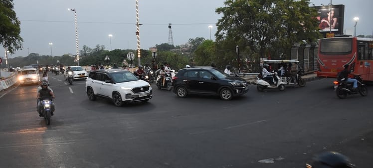 ग्रीन कॉरिडोर का हाल। ग्रीन कॉरिडोर का हाल।