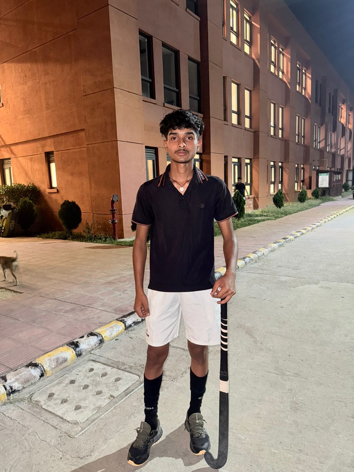 कुरुक्षेत्र। हॉकी खिलाड़ी संजय। स्वयं कुरुक्षेत्र। हॉकी खिलाड़ी संजय। स्वयं