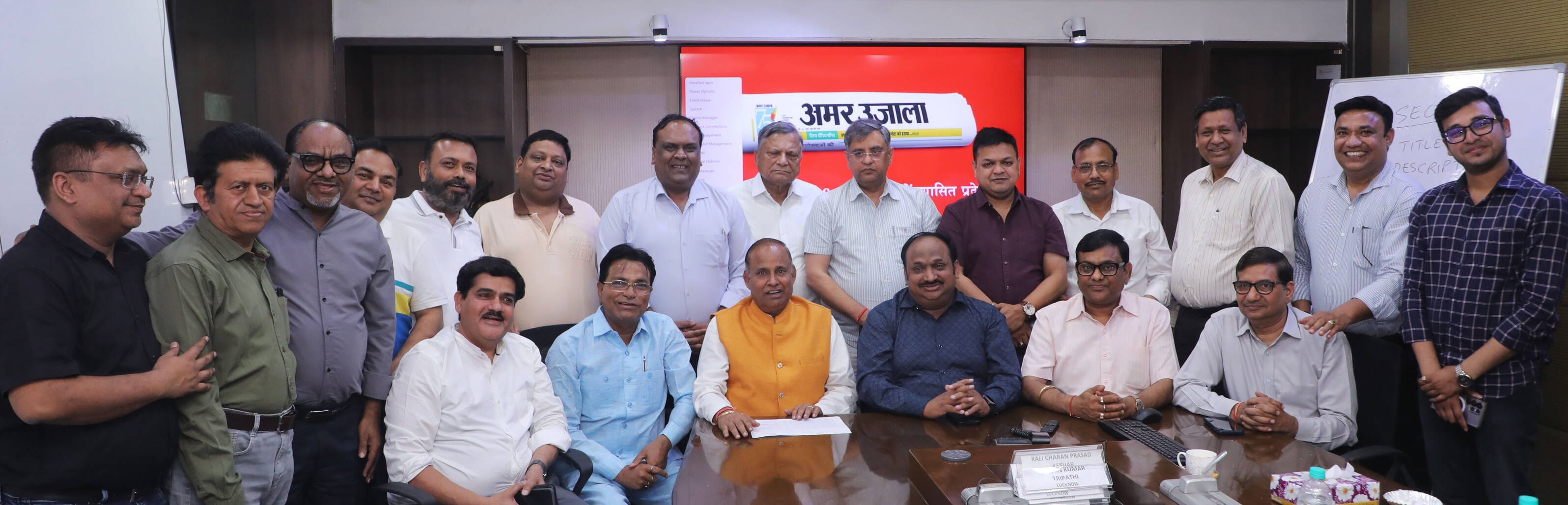 नोएडा। सेक्टर 59 अमर उजाला कार्यालय में अग्रवाल समाज के साथ संवाद के दौरान मौजूद अग्रवाल समाज क नोएडा। सेक्टर 59 अमर उजाला कार्यालय में अग्रवाल समाज के साथ संवाद के दौरान मौजूद अग्रवाल समाज क