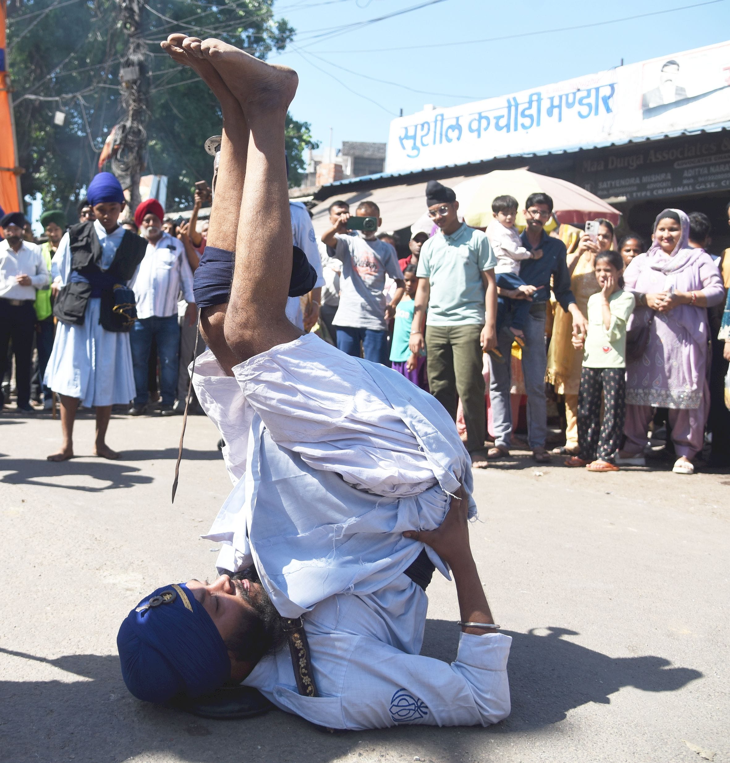  श्री गुरु तेग बहादुर साहिब के प्रकाश पर्व के पावन अवसर पर ऐतिहासिक गुरुद्वारा नाका हिंडोला से 