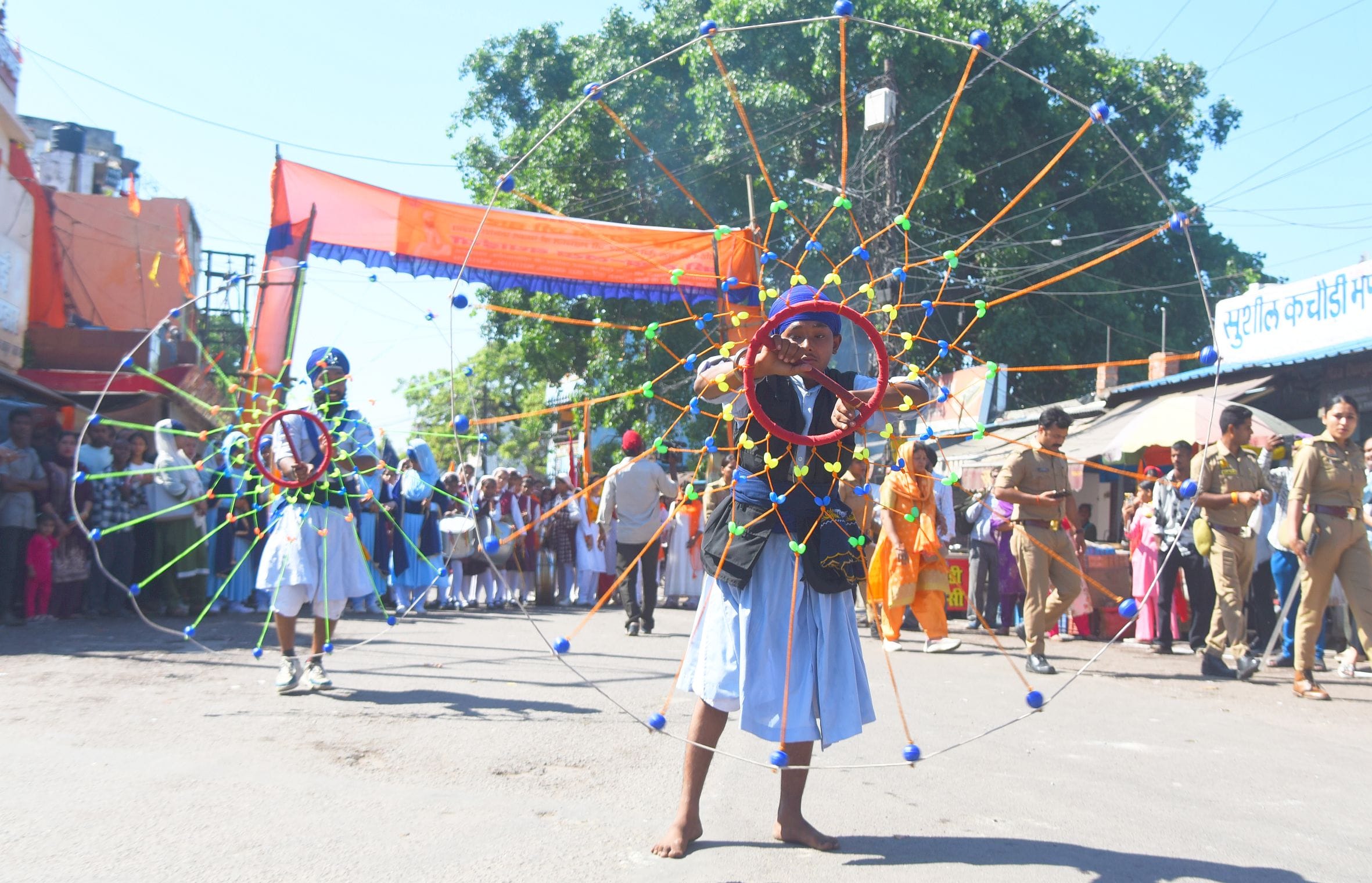  श्री गुरु तेग बहादुर साहिब के प्रकाश पर्व के पावन अवसर पर ऐतिहासिक गुरुद्वारा नाका हिंडोला से 