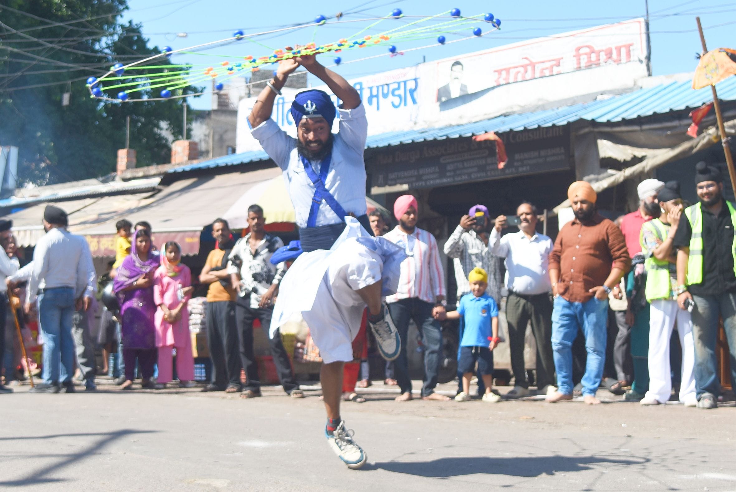  श्री गुरु तेग बहादुर साहिब के प्रकाश पर्व के पावन अवसर पर ऐतिहासिक गुरुद्वारा नाका हिंडोला से 