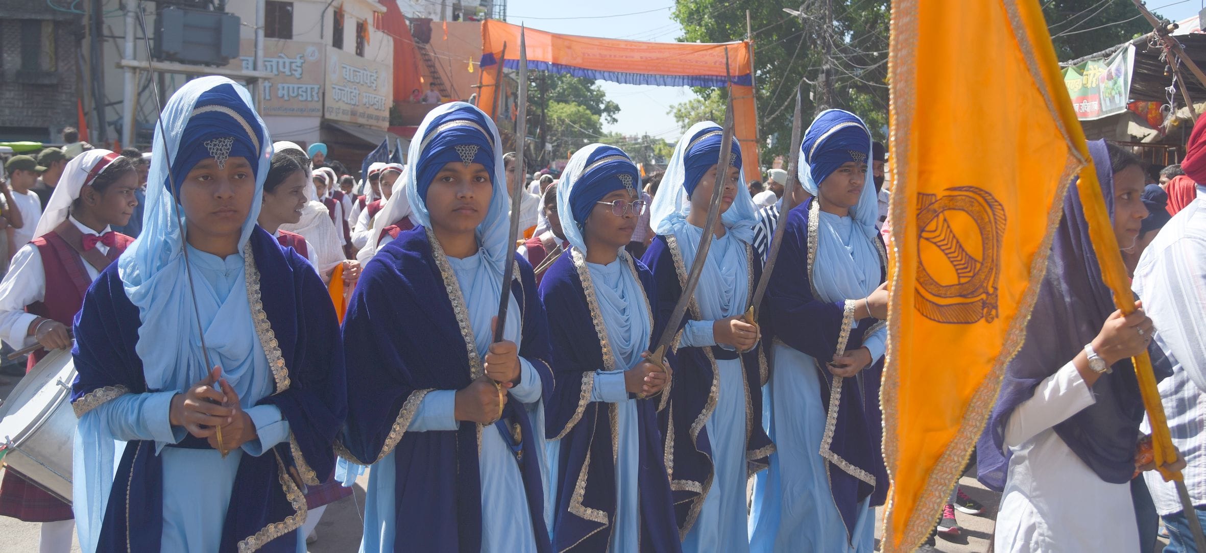  श्री गुरु तेग बहादुर साहिब के प्रकाश पर्व के पावन अवसर पर ऐतिहासिक गुरुद्वारा नाका हिंडोला से 