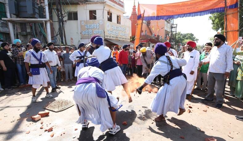  श्री गुरु तेग बहादुर साहिब के प्रकाश पर्व के पावन अवसर पर ऐतिहासिक गुरुद्वारा नाका हिंडोला से 