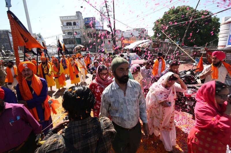  श्री गुरु तेग बहादुर साहिब के प्रकाश पर्व के पावन अवसर पर ऐतिहासिक गुरुद्वारा नाका हिंडोला से 