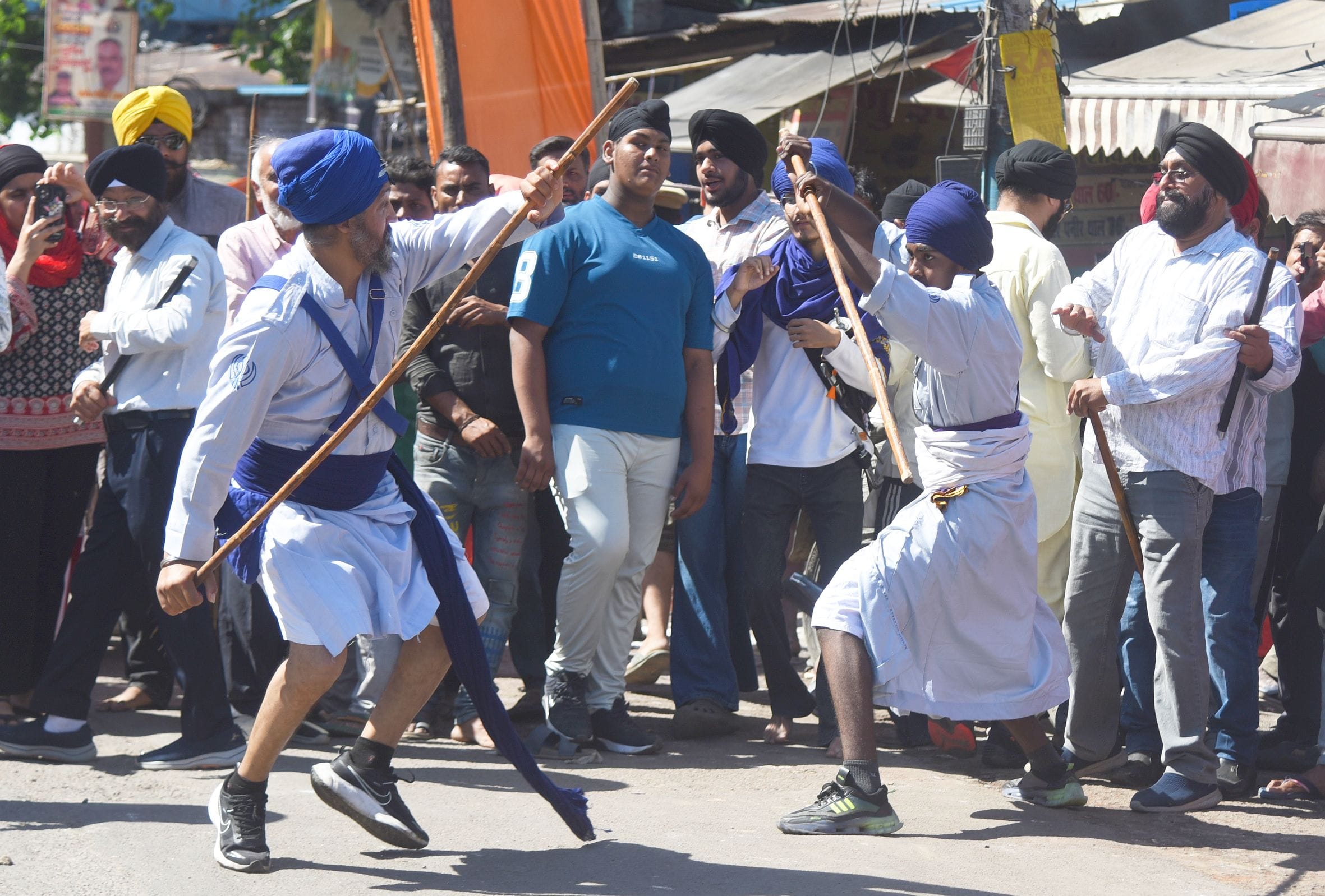  श्री गुरु तेग बहादुर साहिब के प्रकाश पर्व के पावन अवसर पर ऐतिहासिक गुरुद्वारा नाका हिंडोला से 