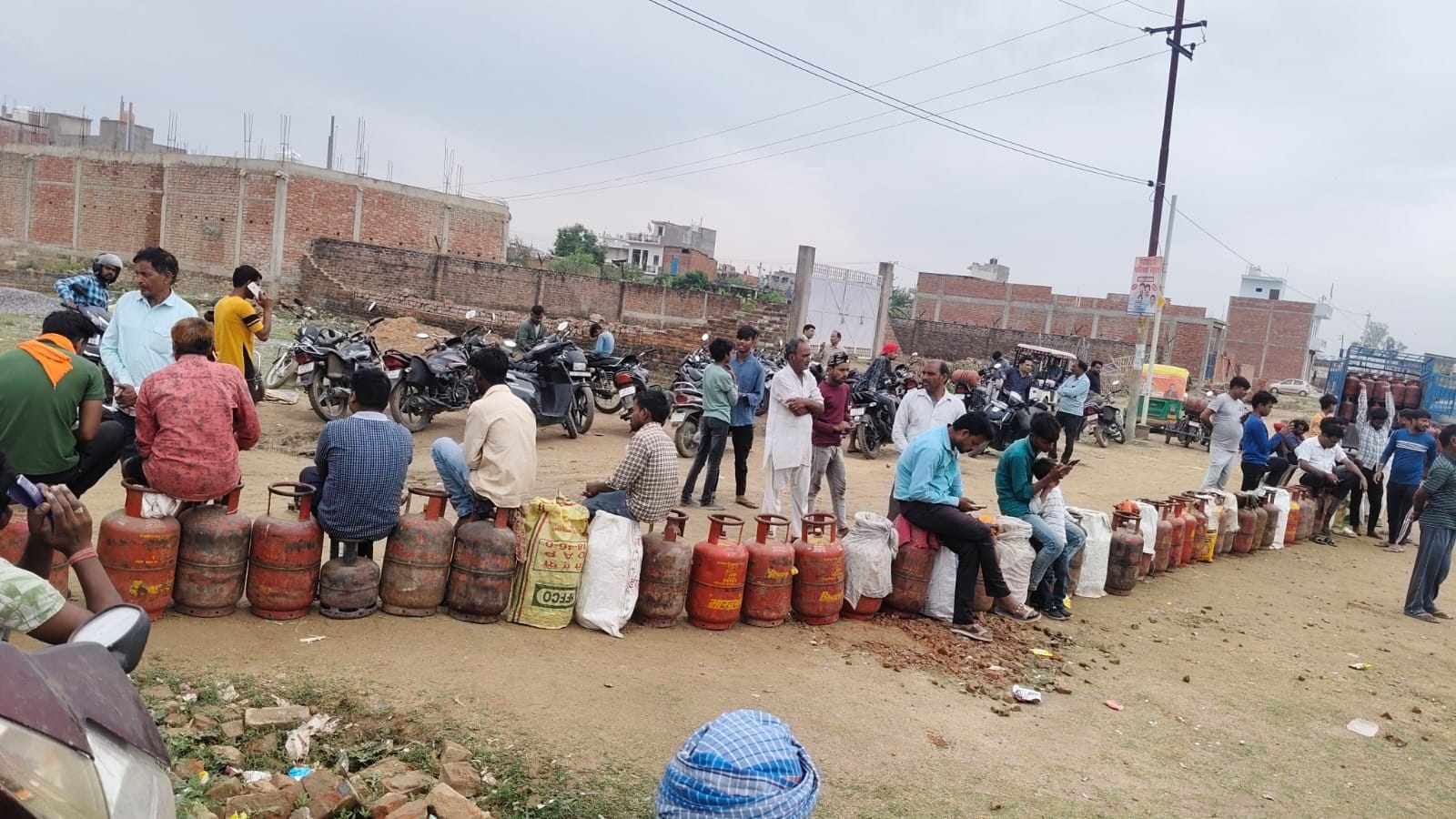 गैस संकट। गैस संकट।