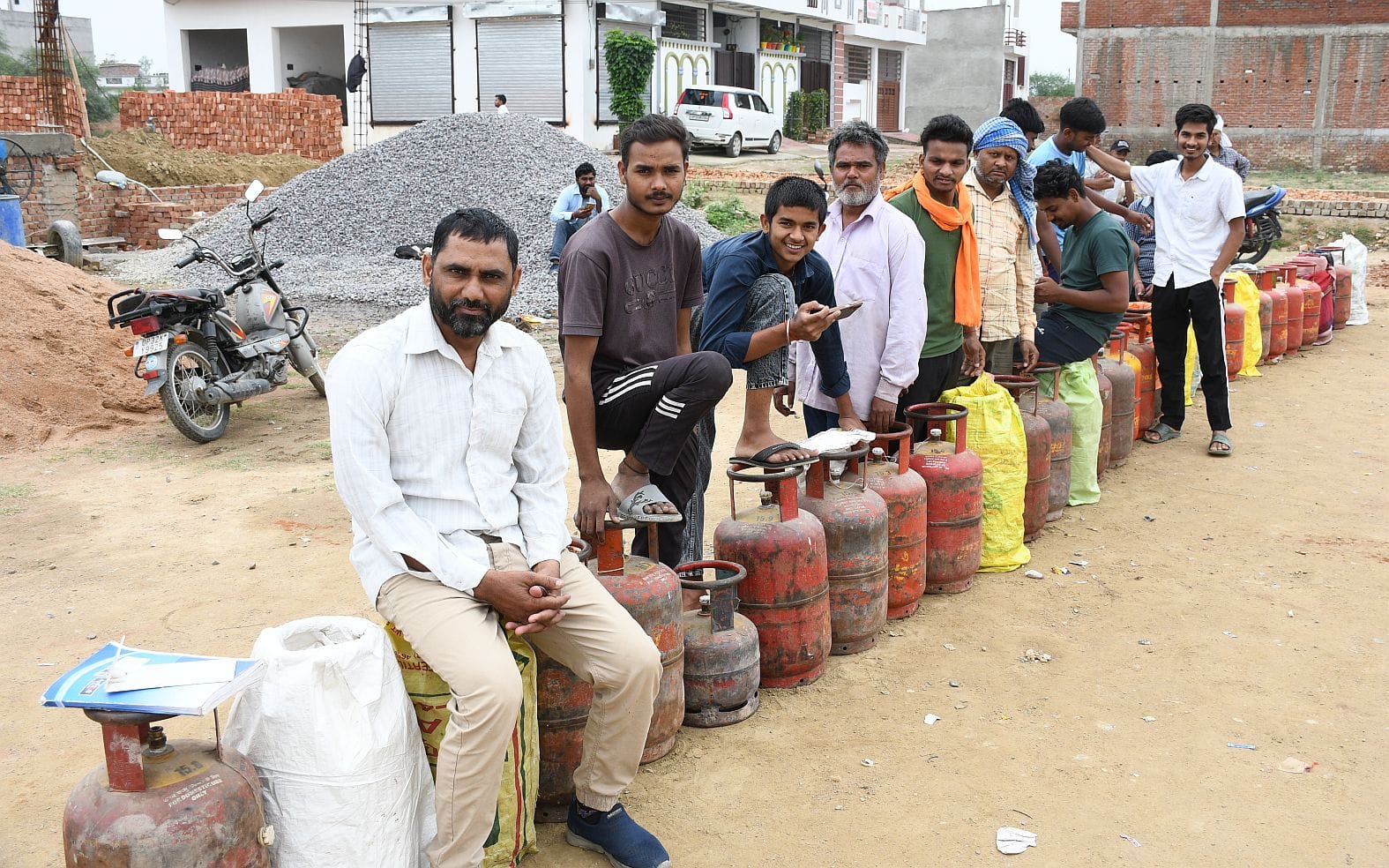 गैस संकट। गैस संकट।