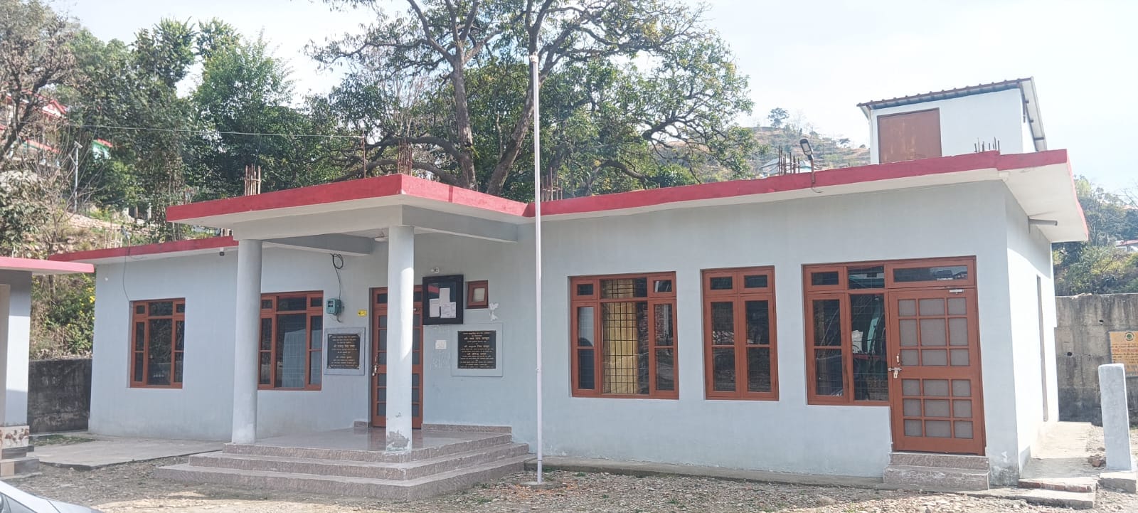 पंचायत लग कढियार में बना पंचवटी पार्क। संवाद पंचायत लग कढियार में बना पंचवटी पार्क। संवाद