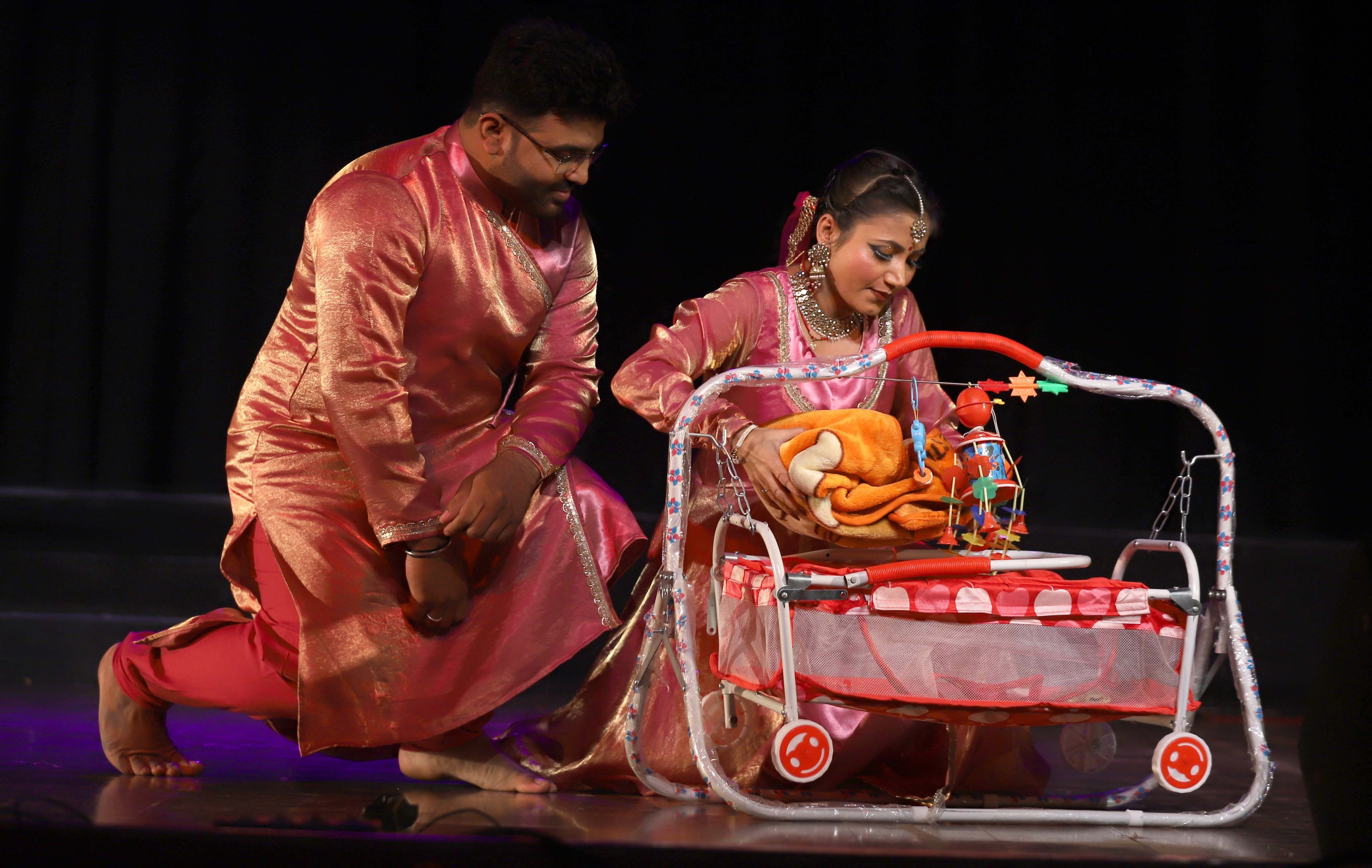 कथक के मंच पर दिखा लय और ताल का संगम