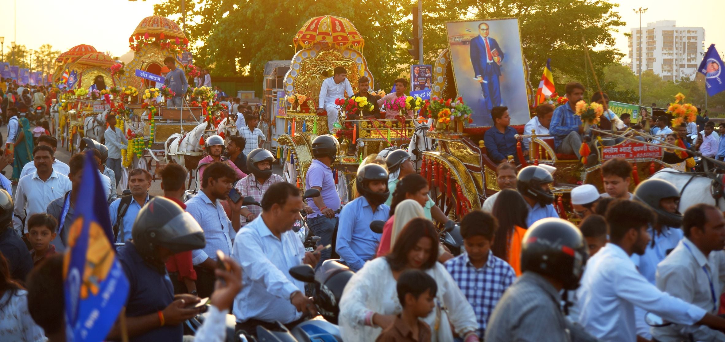 आंबेडकर जयंती पर गूंजा समानता का संदेश आंबेडकर जयंती पर गूंजा समानता का संदेश