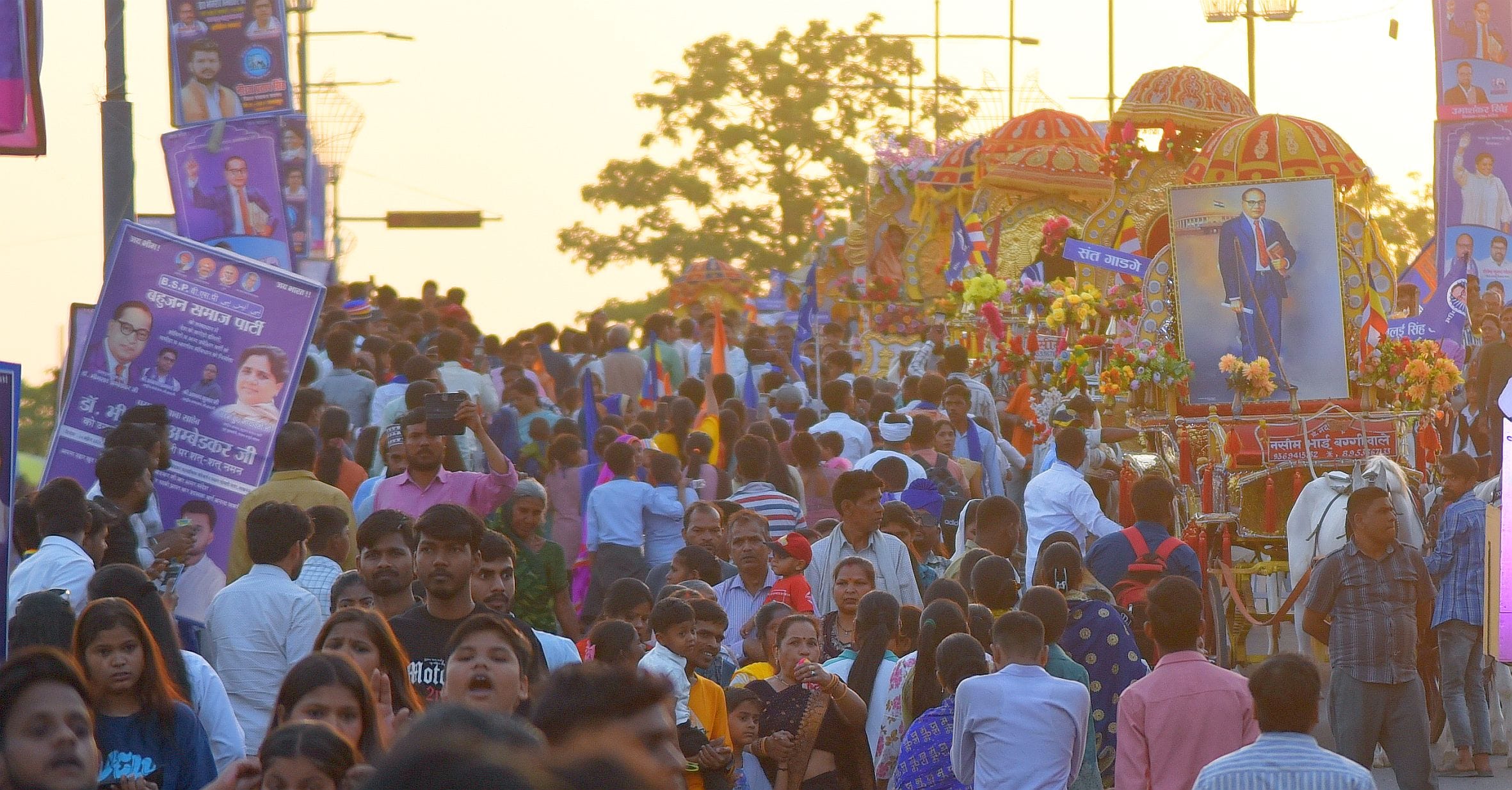 आंबेडकर जयंती पर गूंजा समानता का संदेश आंबेडकर जयंती पर गूंजा समानता का संदेश