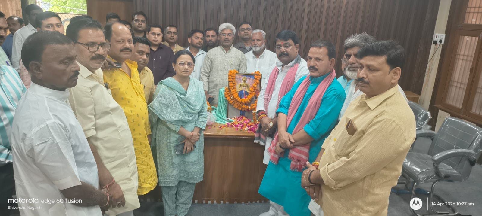 आंबेडकर जयंती पर ग्रामीण अंचलों में निकलीं शोभायात्राएं। संवाद आंबेडकर जयंती पर ग्रामीण अंचलों में निकलीं शोभायात्राएं। संवाद