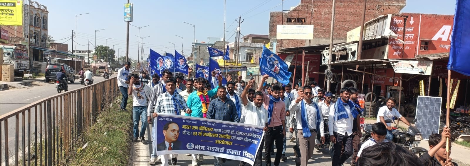 आंबेडकर जयंती पर कार्यकर्ताओ को संबोधित करते भाजपा जिलाध्यक्ष। आंबेडकर जयंती पर कार्यकर्ताओ को संबोधित करते भाजपा जिलाध्यक्ष।
