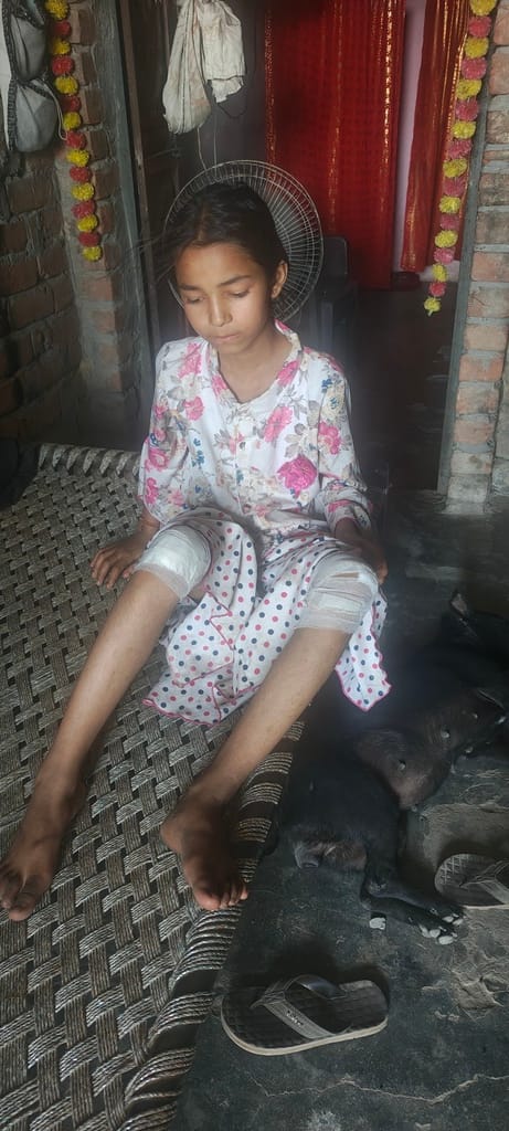 ब्लास्ट के बाद क्षतिग्रस्त मकान। संवाद