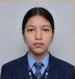 डीएवी स्कूल रिकांगपिओ की विदिशा नेगी ने पाए 95 प्रतिशत अंक। स्रोत : स्कूल प्रबंधन