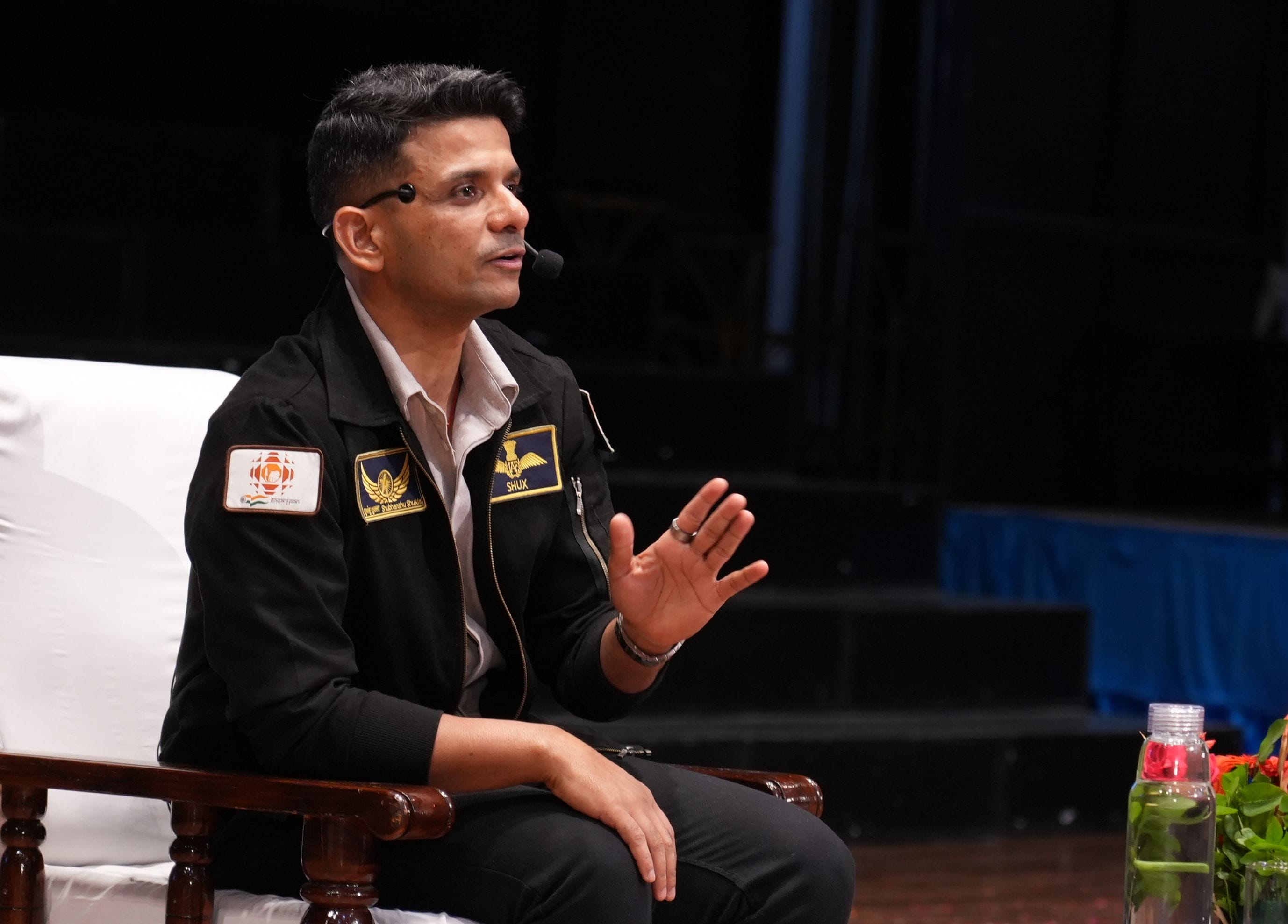 सीएमएस में पहुंचे शुभांशु शुक्ला ने छात्रों से किया संवाद सीएमएस में पहुंचे शुभांशु शुक्ला ने छात्रों से किया संवाद