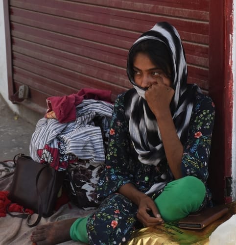 विकास नगर सेक्टर-12 में झुग्गी बस्ती में हुए अग्निकांड के दूसरे दिन कूछ ये रहे हालात।