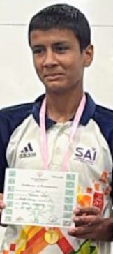 16 खिलाड़ी अंकित