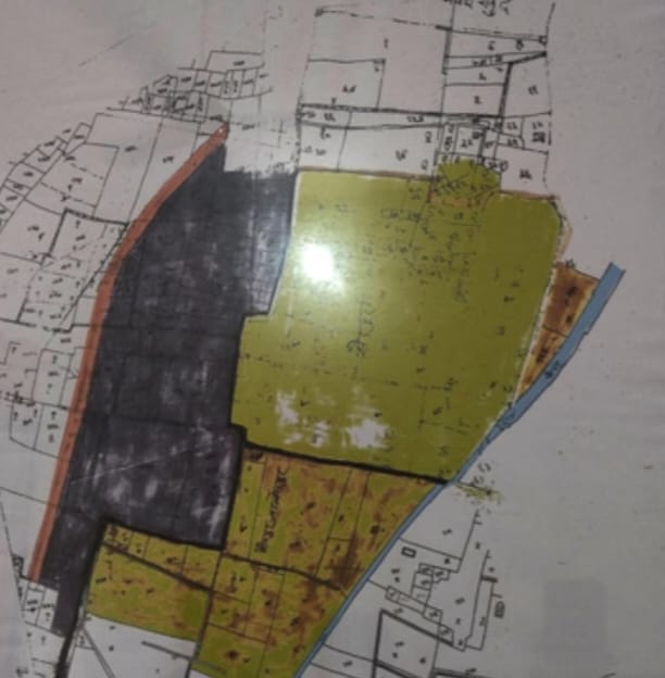 न्यू टाउनशिप का मानचित्र