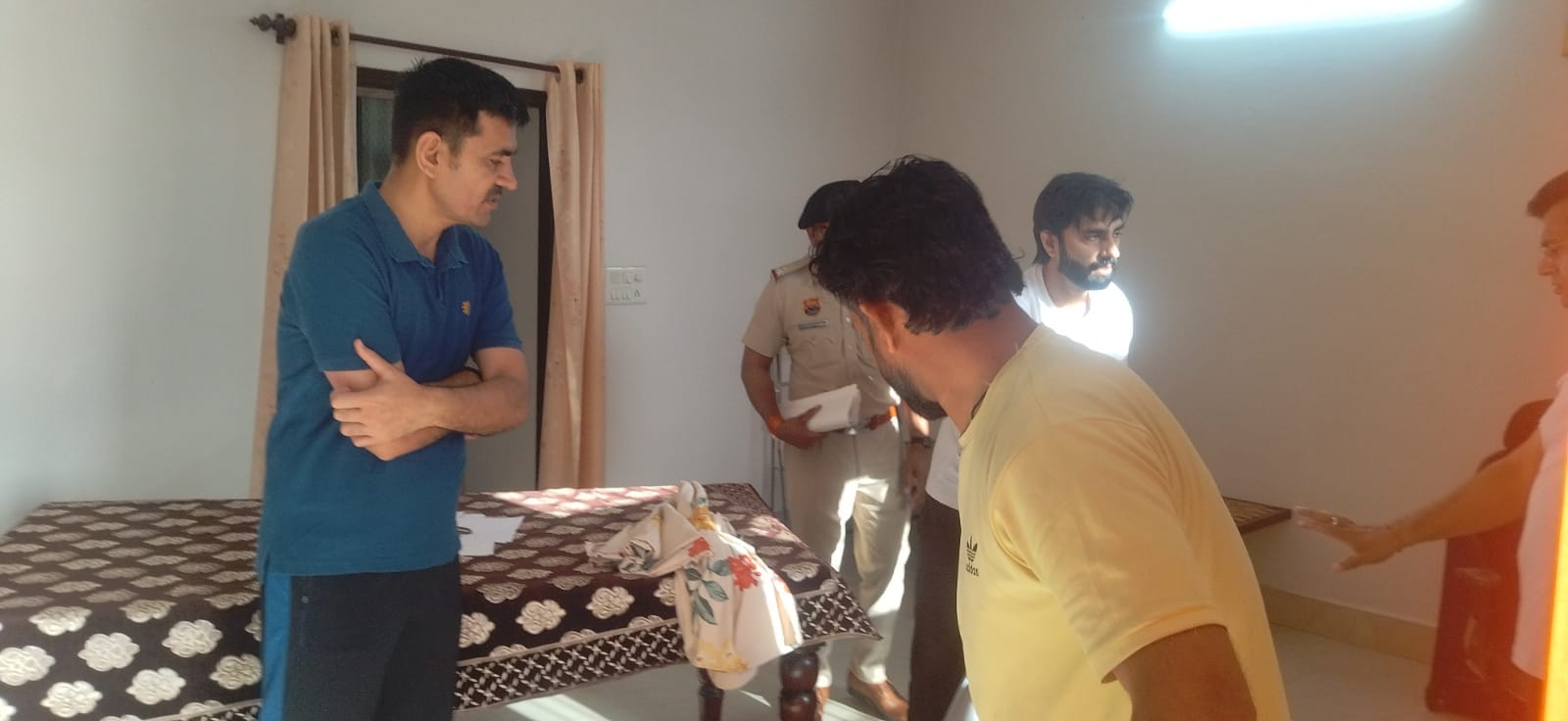 कुरुक्षेत्र। मृतक अद्विका।