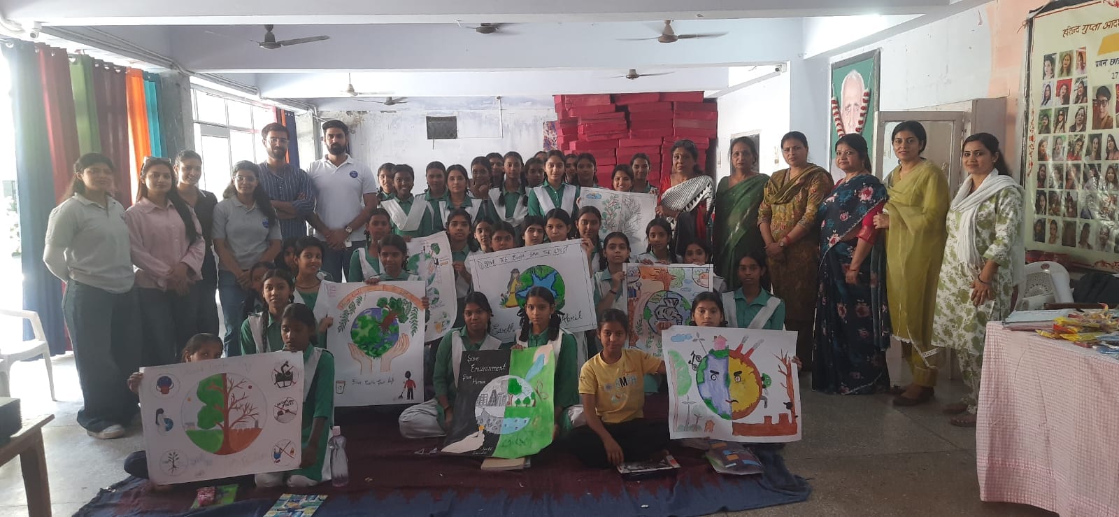 पृथ्वी दिवस पर विद्यार्थियों ने पर्यावरण बचाने का संकल्प लिया: संवाद पृथ्वी दिवस पर विद्यार्थियों ने पर्यावरण बचाने का संकल्प लिया: संवाद